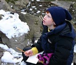 Sketching in Corbett's Glen